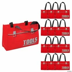 Cheap ๐งจ 12" x 7" Bulk Little Handyman Nonwoven Tote Bags - 12 Pc. ๐