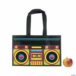 Brand new ✨ 14" x 9" Medium Boombox Nonwoven Tote Bags - 12 Pc. 🤩