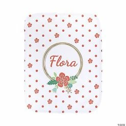 Hot Sale 🧨 Personalized Baby Burp Cloth - Girl 👍