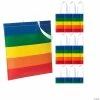 Top 10 🥰 15" x 17" Large Nonwoven Rainbow Tote Bags - 12 Pc. 💯