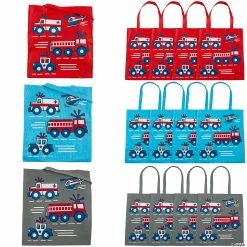 Top 10 ✨ 15" x 17" Large Rescue Heroes Nonwoven Tote Bags - 12 Pc. ⌛