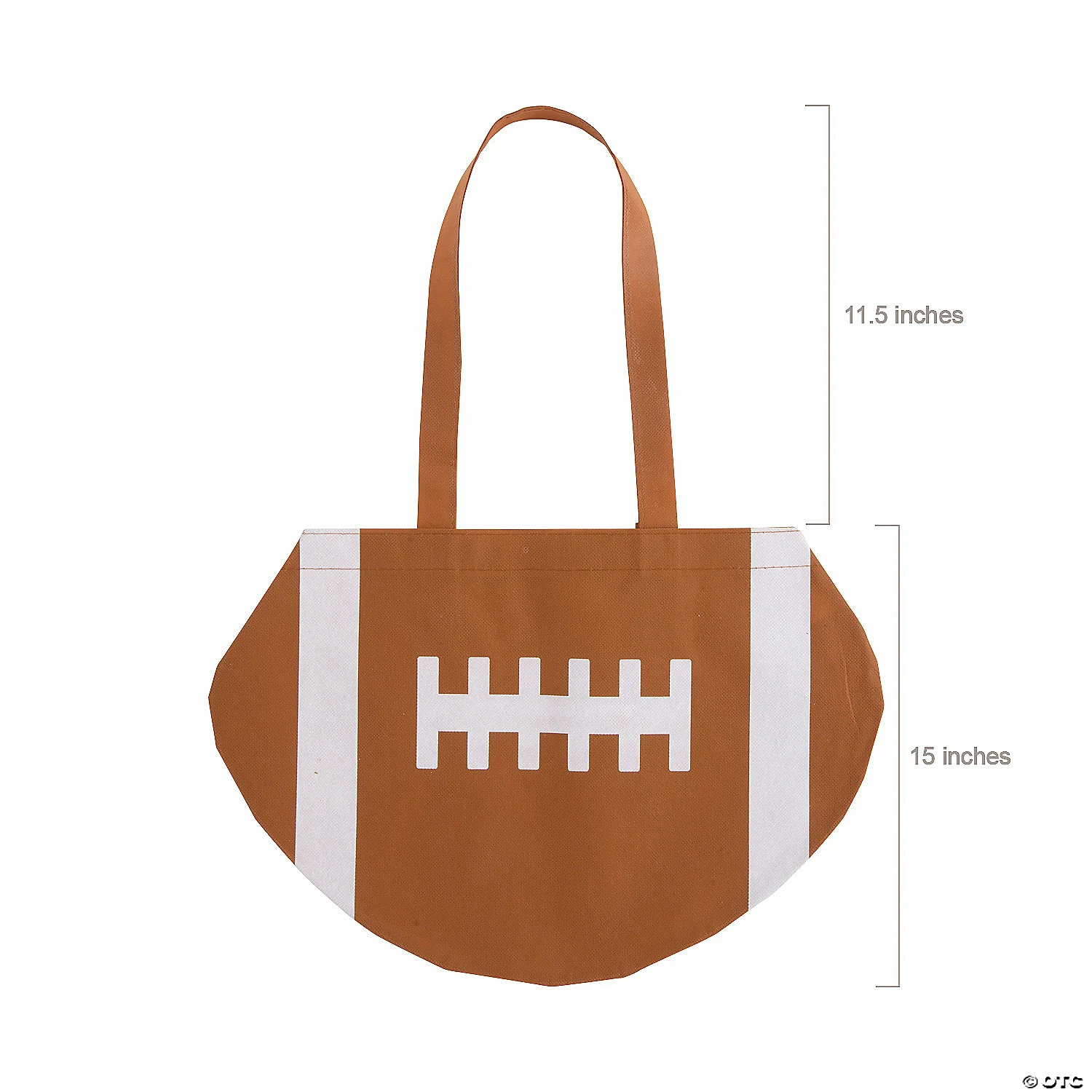 Cheap ๐ 17" x 15" Large Nonwoven Football Tote Bags - 12 Pc. ๐ - Image 2