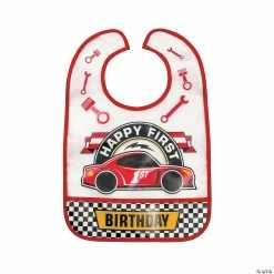Outlet 🌟 1st 🥳 Birthday Race Car Bib 🌟