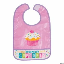 Outlet 🎁 Cupcake Sprinkles Baby Bib 🤩