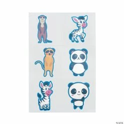 Deals 💯 Cute Animals Temporary Tattoos - 72 Pc. 🔥