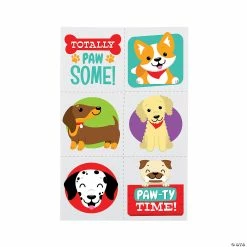 Brand new 🎁 Cute 🐕 Dog Temporary Tattoos - 72 Pc. 🎁
