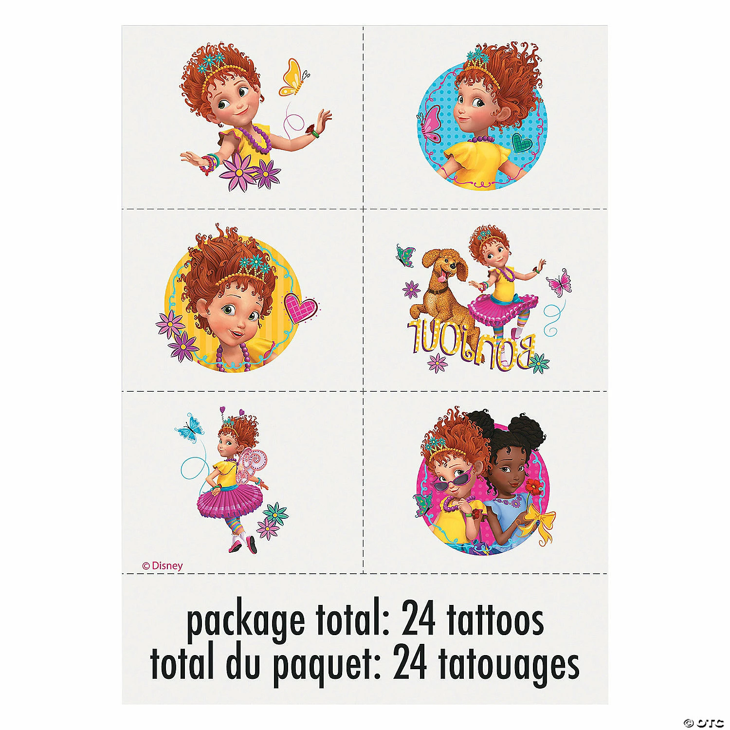 Deals π Disney Fancy Nancy Temporary Tattoos - 24 Pc. π - Image 2