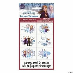 Top 10 β€οΈ Disneyβs Frozen II Temporary Tattoos - 24 Pc. π₯°