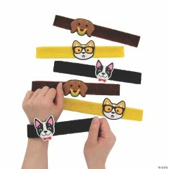 Coupon ✨ Dog Party Furry Slap Bracelets - 12 Pc. ⭐