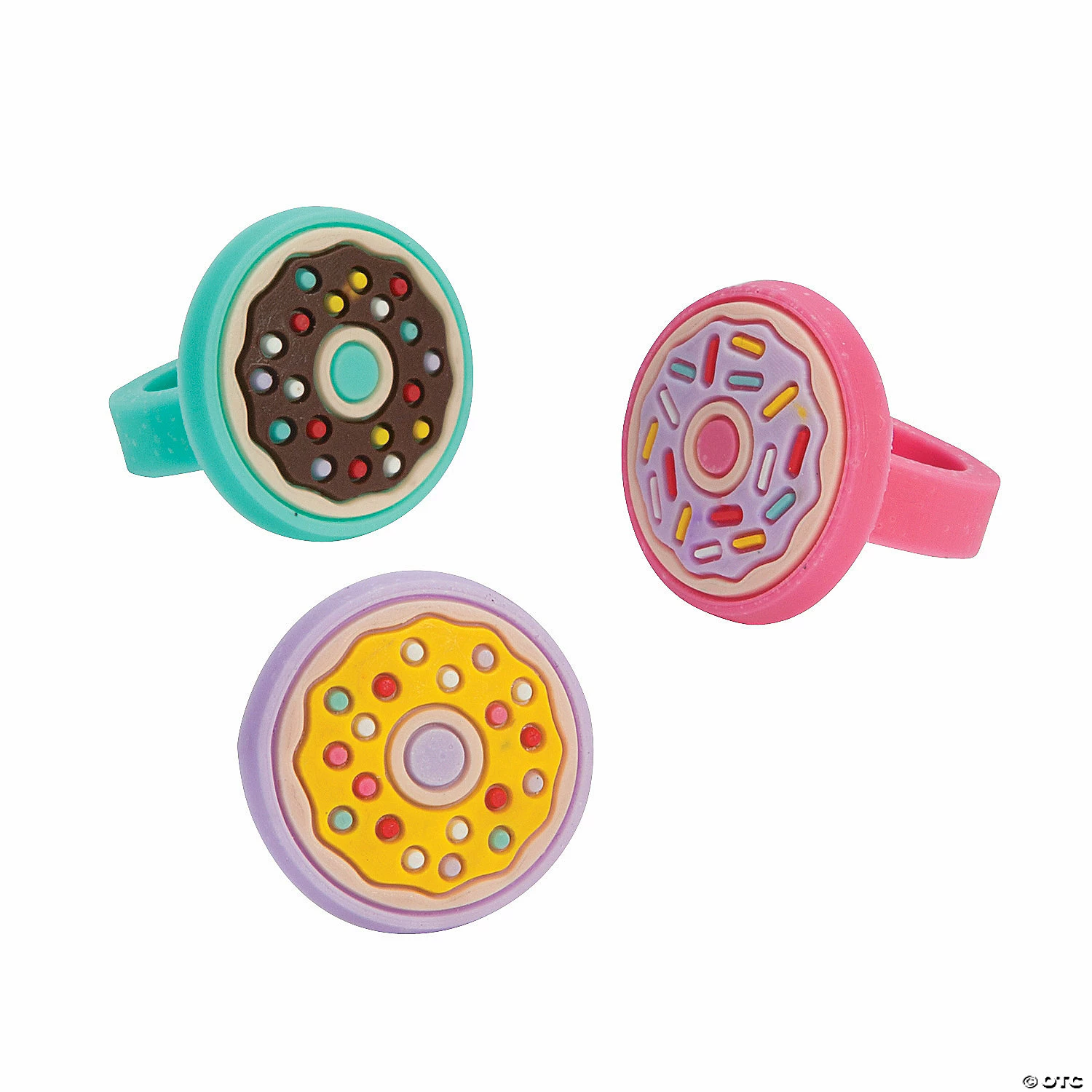 Flash Sale โ Donut Sprinkles Rings - 12 Pc. ๐