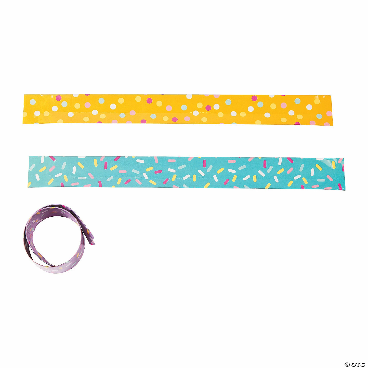 Hot Sale π Donut Sprinkles Slap Bracelets - 12 Pc. π - Image 2