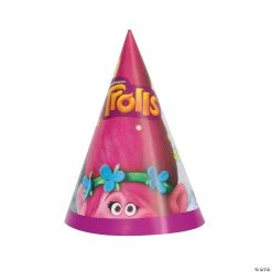 Best deal 🌟 DreamWorks Trolls World Tour Cone Party Hats- 8 Pc. 😉
