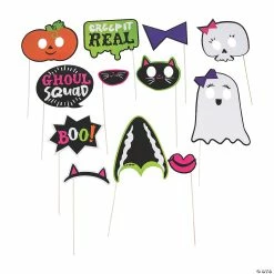 Flash Sale 🌟 Ghoul Squad Photo Stick Props - 12 Pc. ✔️