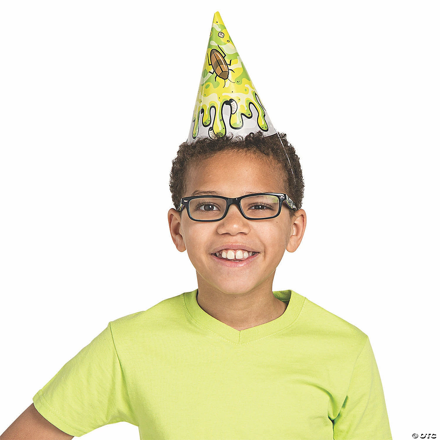 Outlet π Gross Slime Cone Party Hats - 12 Pc. π - Image 2