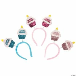 Wholesale 😉 Happy 🥳 Birthday Cupcake Head Boppers - 6 Pc. 🧨