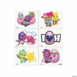 Budget π Hatchimalsβ’ Temporary Tattoos - 4 Pc. π