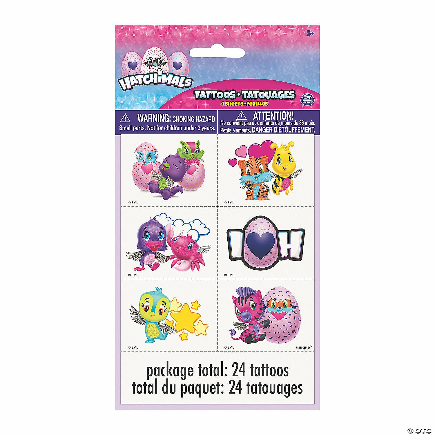 Budget 😍 Hatchimals™ Temporary Tattoos - 4 Pc. 🎉 - Image 3