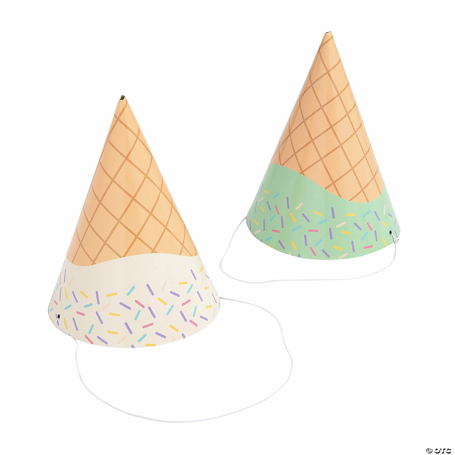 Cheapest ๐ Ice Cream Cone Party Hats - 8 Pc. โญ