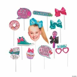 Best deal ❤️ JoJo Siwa Photo Stick Props- 12 Pc. ✨
