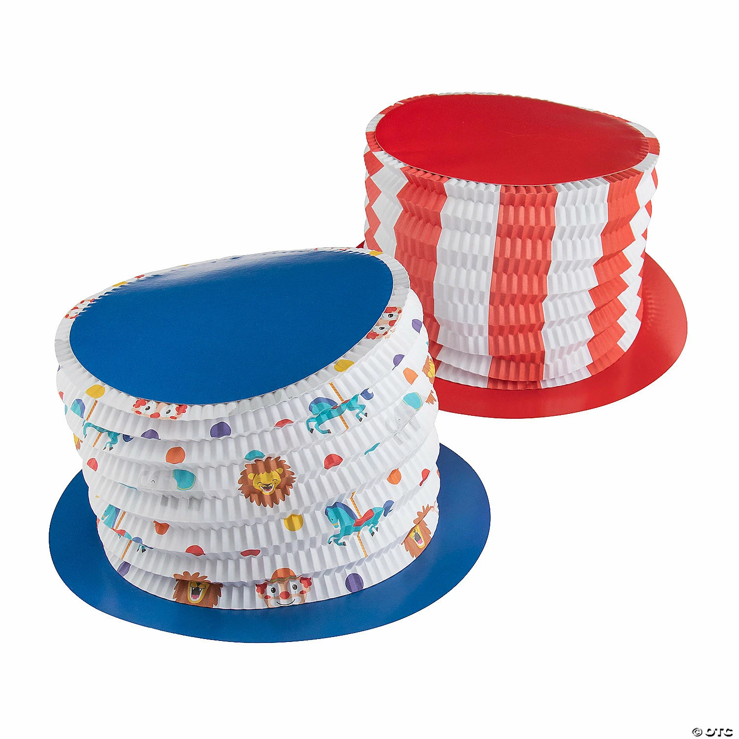Outlet ๐ Kid's Bright Carnival Accordion Top Hats - 12 Pc. ๐