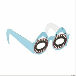 Budget 🔥 Kids’ Shark Paper Glasses - 12 Pc. 🛒