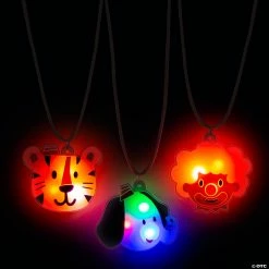 Discount 🌟 Light-Up Carnival Necklaces - 12 Pc. 😀