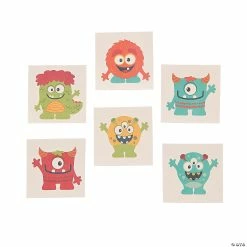 Deals 😉 Mini Monster Temporary Tattoos - 72 Pc. 😉