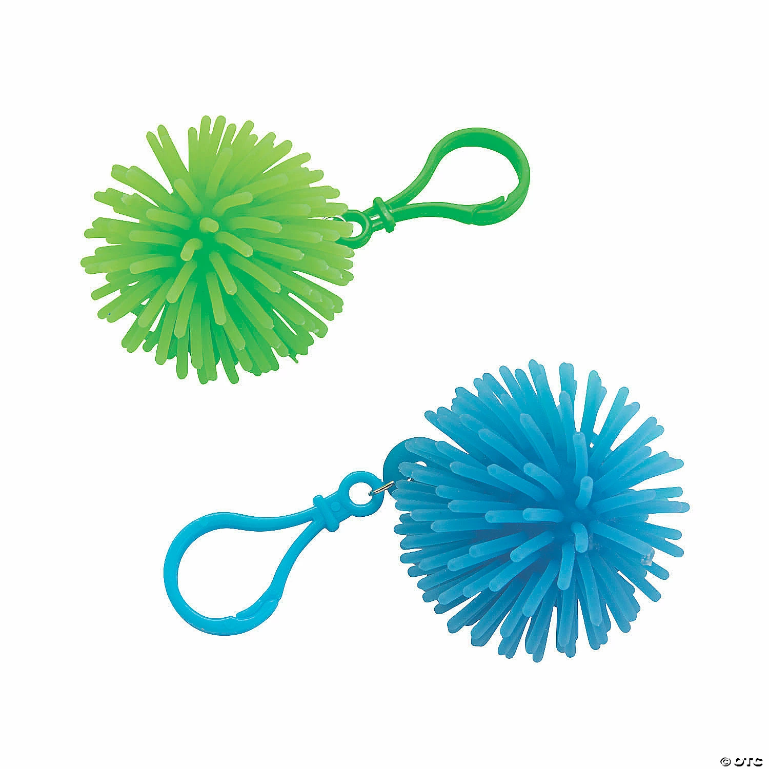 Wholesale βοΈ Porcupine Ball π Backpack Clips - 12 Pc. β¨