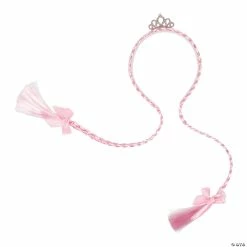 Budget 🔥 Princess Tiara Headbands with Braids - 12 Pc. 🌟
