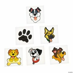 Cheap β Puppy Party Temporary Tattoos - 72 Pc. π₯