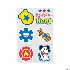 Coupon ❤️ Rescue Heroes Temporary Tattoos - 72 Pc. 🌟