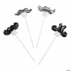 Best reviews of 😉 Self-Inflating Mustache Mylar 4" Balloons - 12 Pc. 😉