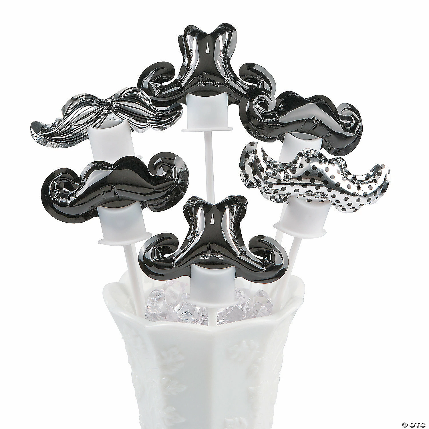 Best reviews of ๐ Self-Inflating Mustache Mylar 4" Balloons - 12 Pc. ๐ - Image 2