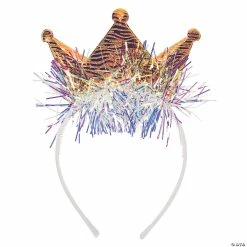 Top 10 🌟 Shimmer Tinsel Tiara Headbands - 12 Pc. 🧨