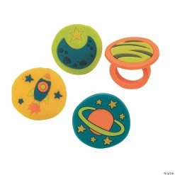 Cheapest ๐ Space Rings - 12 Pc. ๐