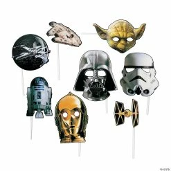 Brand new 🧨 Star Wars™ Photo Stick Props - 8 Pc. 😍