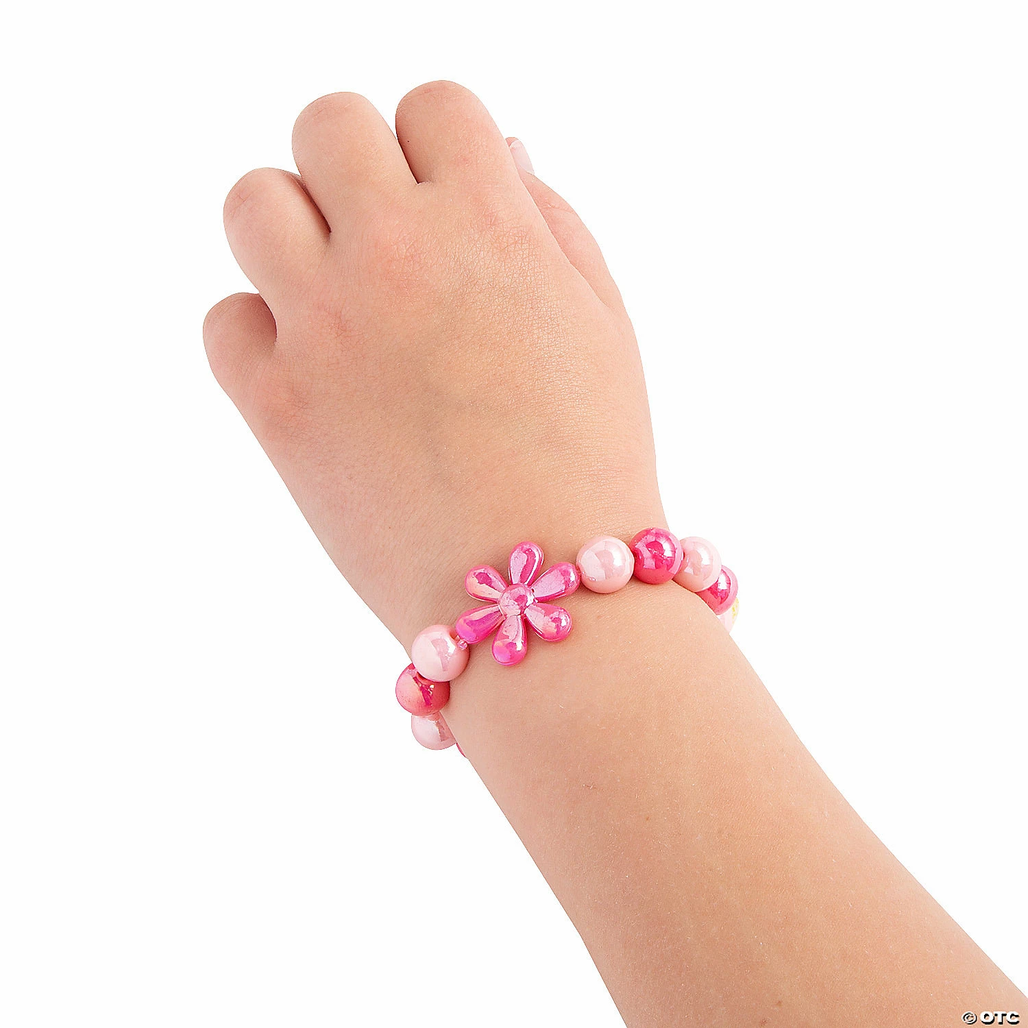 Outlet π Stretchy Daisy Bead Bracelets - 12 Pc. π - Image 2