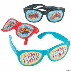Flash Sale 💯 Superhero Pinhole Glasses - 12 Pc. 🌟