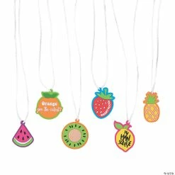 Best Sale ❤️ Tutti Frutti Fruit Necklaces - 12 Pc. ⌛
