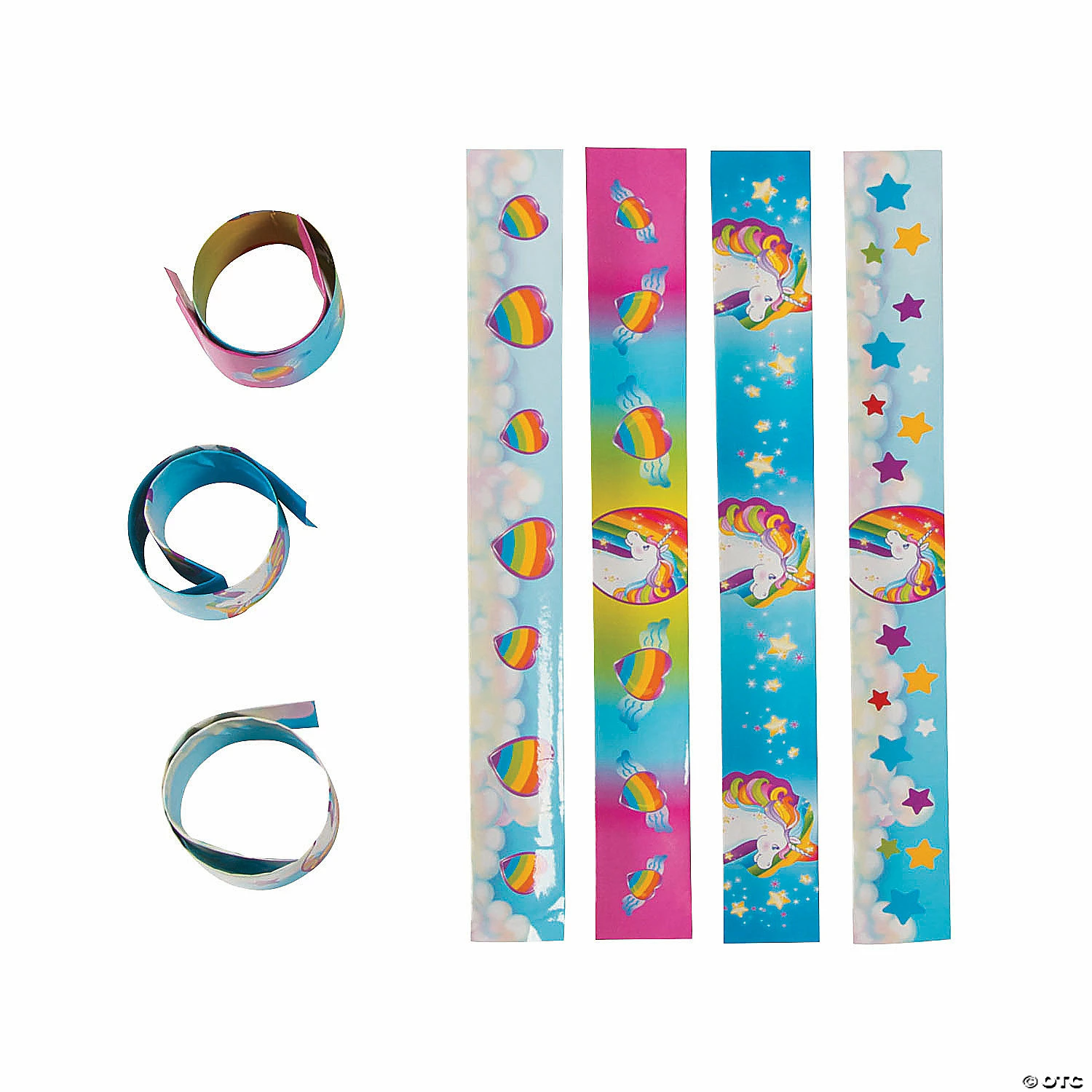 Promo β Unicorn Slap Bracelets - 12 Pc. π€© - Image 2