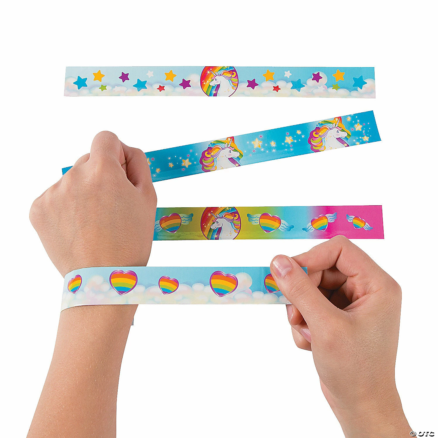 Promo β Unicorn Slap Bracelets - 12 Pc. π€©