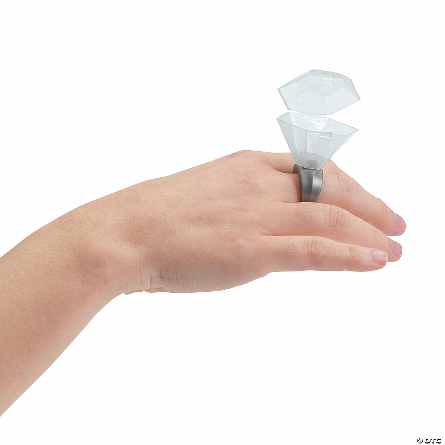 Cheap โจ Wedding Ring Plastic Shot Glasses - 12 Ct. โจ - Image 2