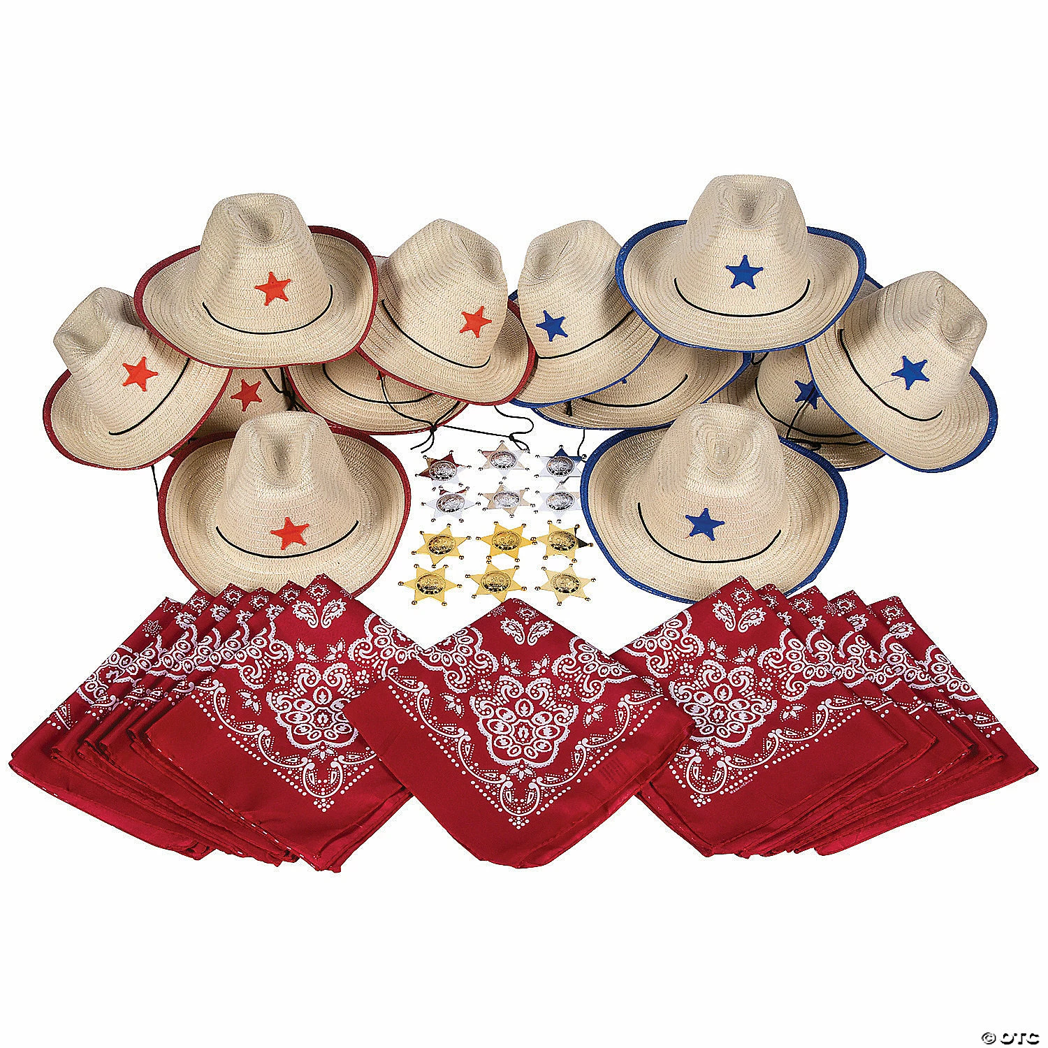 Discount ๐ Western ๐ Dress-Up Accessory Kit for 12 - 36 Pc. ๐