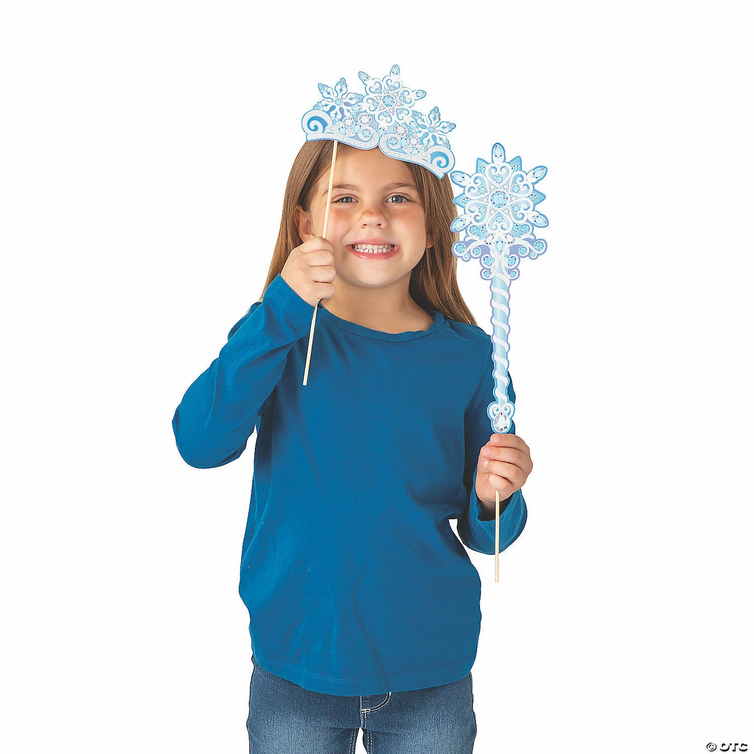 Flash Sale π Winter Princess Photo Stick Props - 12 Pc. π₯ - Image 2
